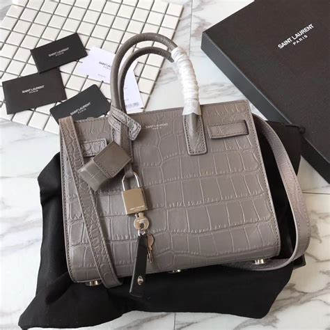 ysl mini black silver sac du jour|YSL bags for women.